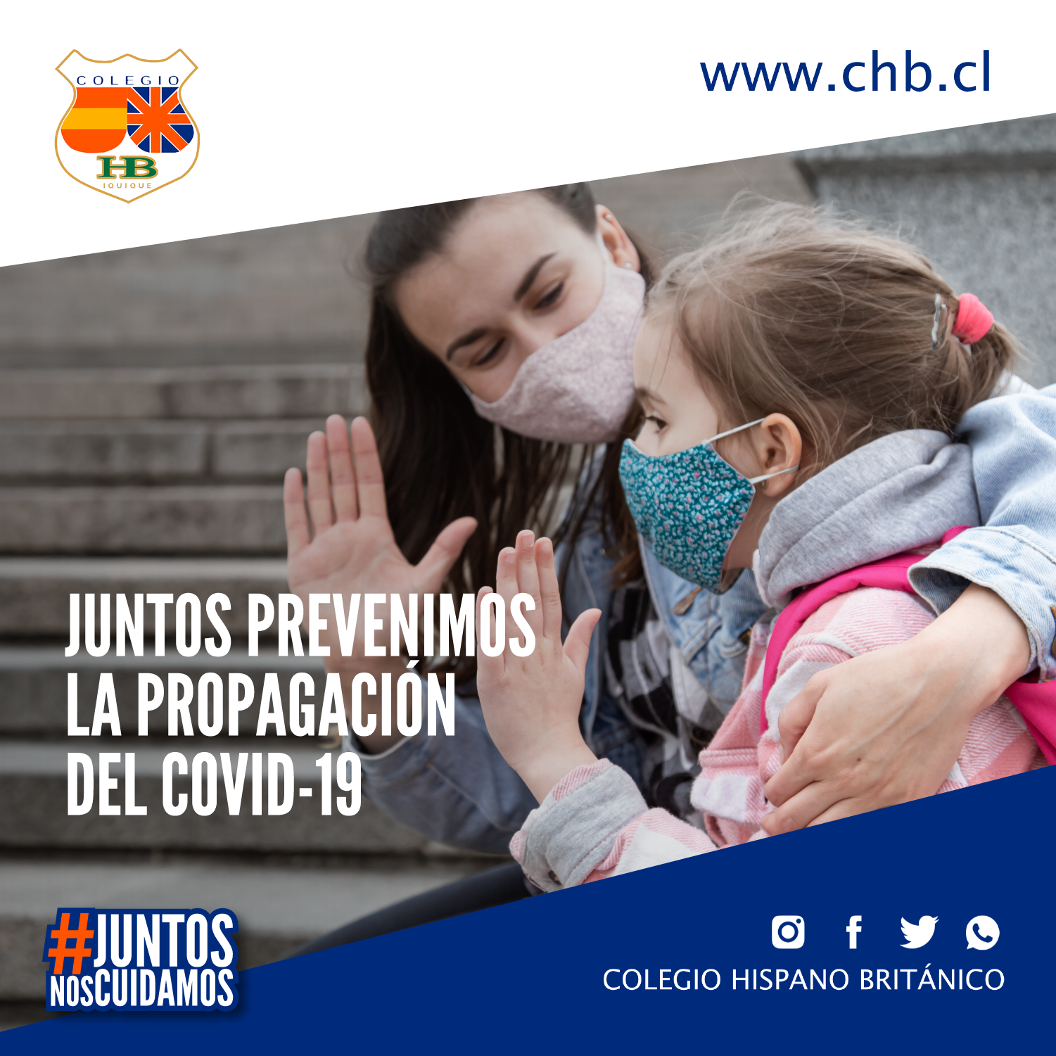 Comunidad Hispano Británico: Juntos Prevenimos la Propagación del Covid-19