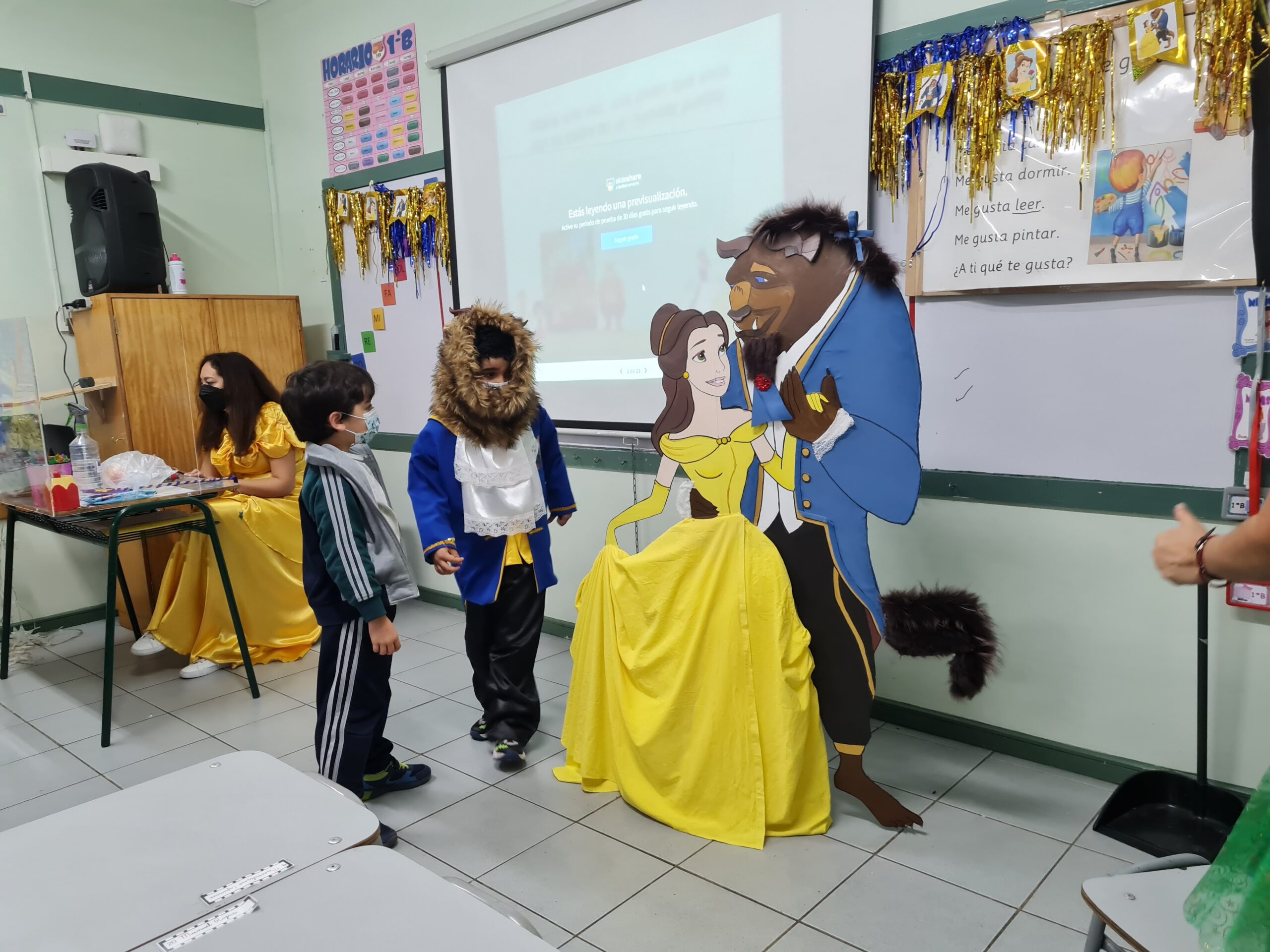 Finalizan las actividades del Día del Libro en el Colegio Hispano Británico.