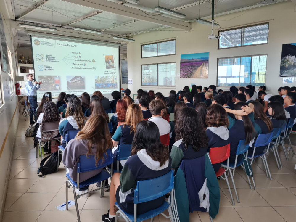 Charla Vocacional Universidad San Sebastián