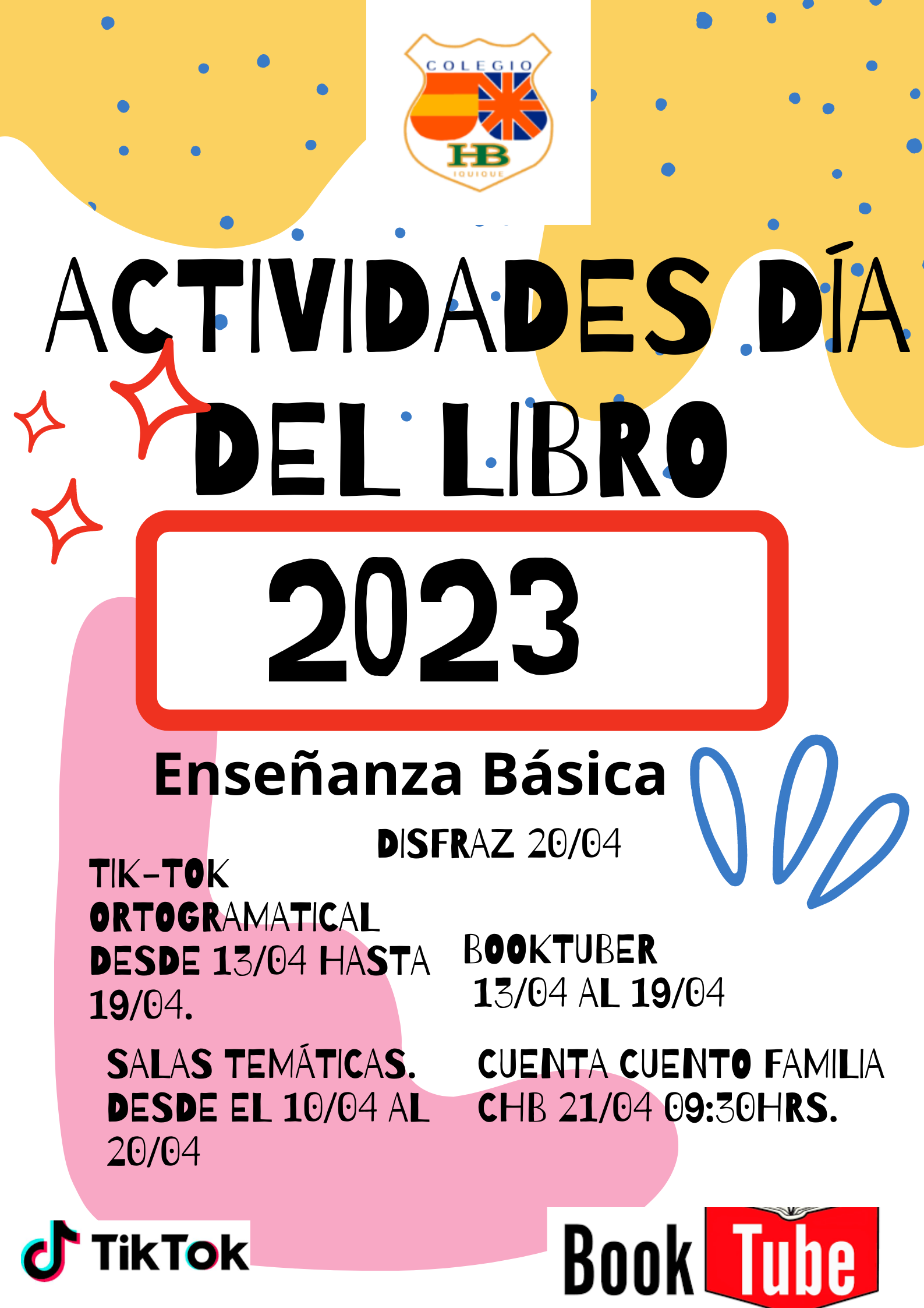 Celebración del Día del Libro en CHB (Educación Básica)