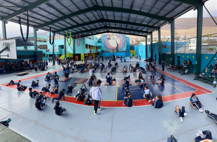 ¡Un nuevo Recreo Activo pone en movimiento a los estudiantes del Colegio Hispano Británico!
