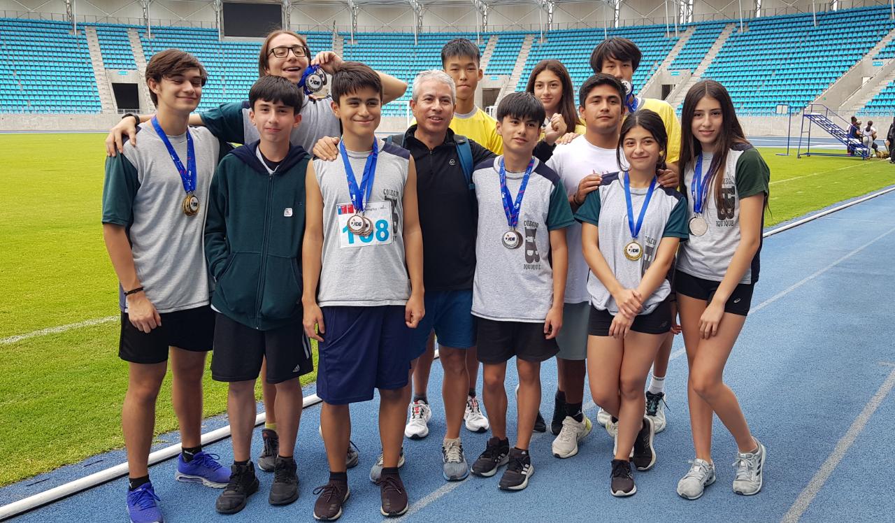 Atletas CHB destacan en Juegos Deportivos Escolares  