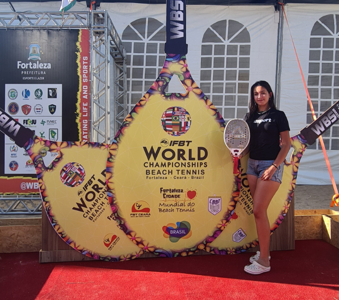 Bianca destaca en el Mundial de Tenis Playa e ingresa a los #TalentosCHB