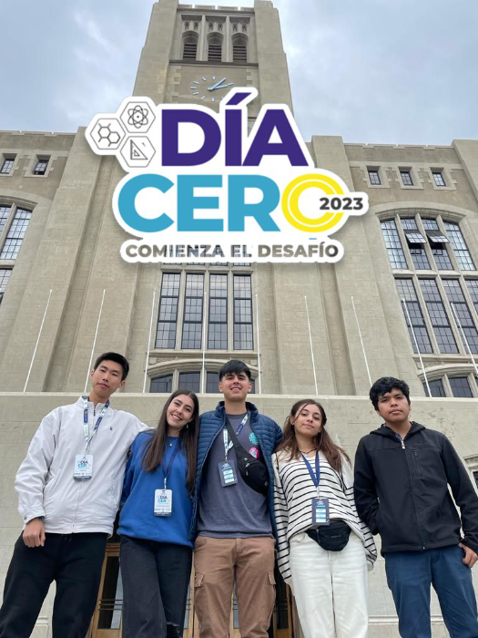 Estudiantes del Colegio Hispano Britanico participaron en el “Día Cero” organizado por la Universidad Técnica Federico Santa Maria.