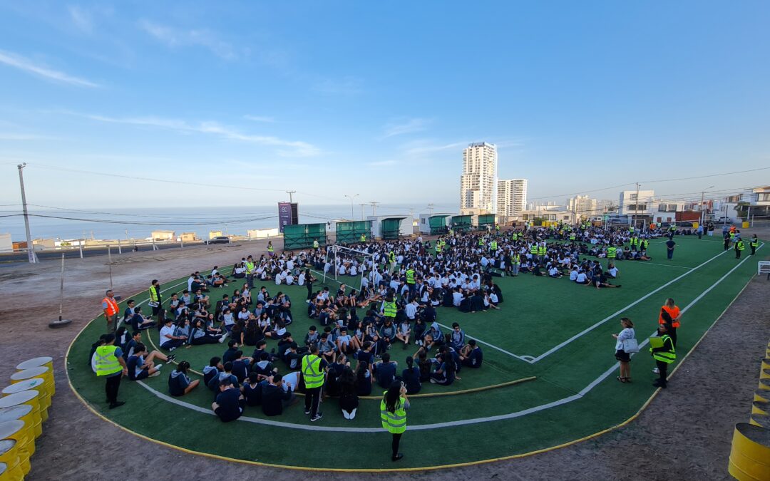 Simulacro de evacuación ante emergencias