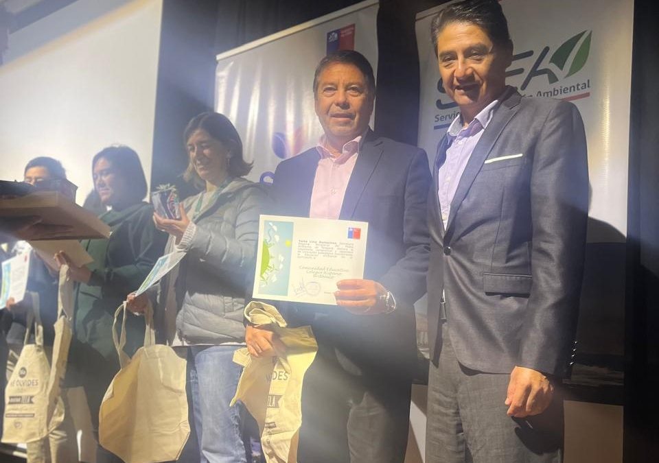 Reconocimiento a Hispano Británico por la trayectoria en el cuidado del medio ambiente