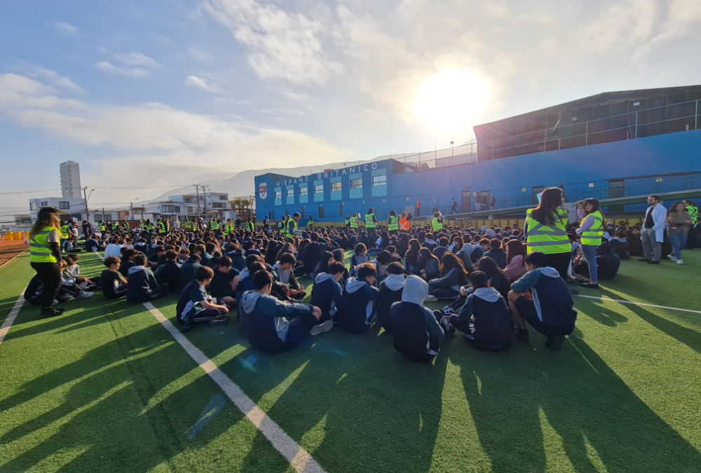 Nuevo Simulacro de Evacuación ante Emergencias en el Colegio Hispano Británico.