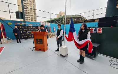 Acto Cívico de Educación Media con foco Fair Play en la celebración del 44° Aniversario.