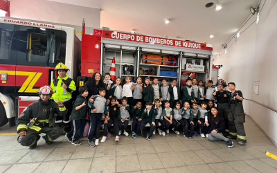 El Nivel 1° Básico visita a la Compañía Española de Bomberos Nº1