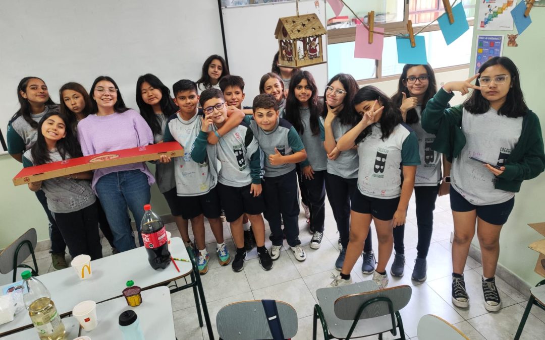 ¡Felicidades al 5° Básico D! Líderes en reciclaje de Tetra Pak