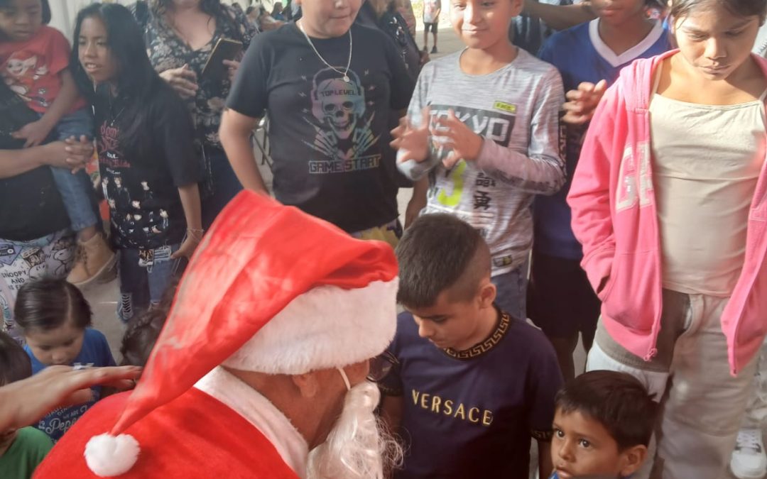 ¡Gran celebración de navidad en la parroquia Padre Hurtado!