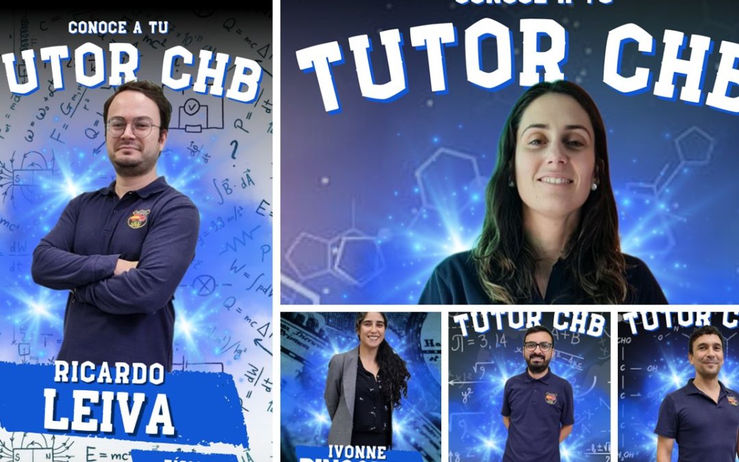 ¡CONOCE A TUS TUTORES CHB!