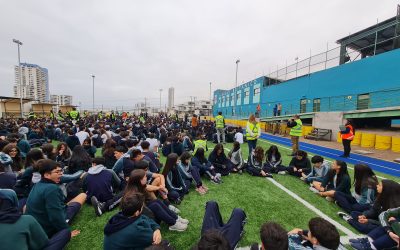 Comunidad CHB participa en un nuevo simulacro de evacuación para fortalecer cultura preventiva