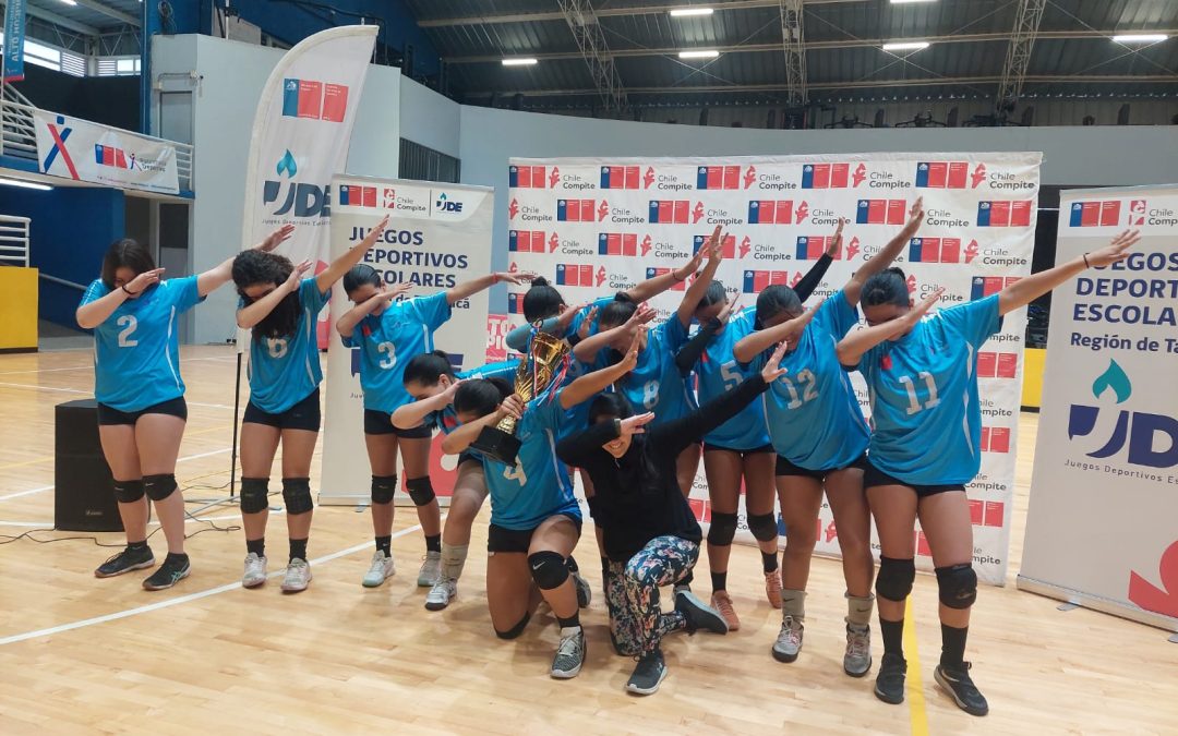 ¡Colegio Hispano Británico se corona campeón regional de voleibol damas Sub-14 y clasifica a los Juegos Deportivos Escolares 2025!