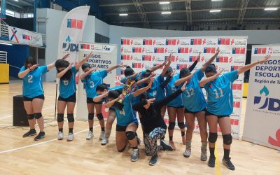 ¡Colegio Hispano Británico se corona campeón regional de voleibol damas Sub-14 y clasifica a los Juegos Deportivos Escolares 2025!