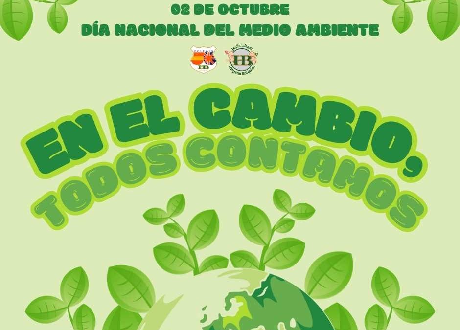 DÍA NACIONAL DEL MEDIO AMBIENTE, 02 de octubre de 2025