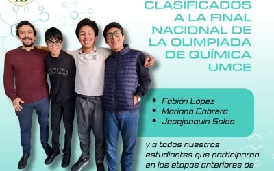 ¡Orgullo CHB! Estudiantes clasifican a la Final Nacional de la Olimpiada de Química UMCE