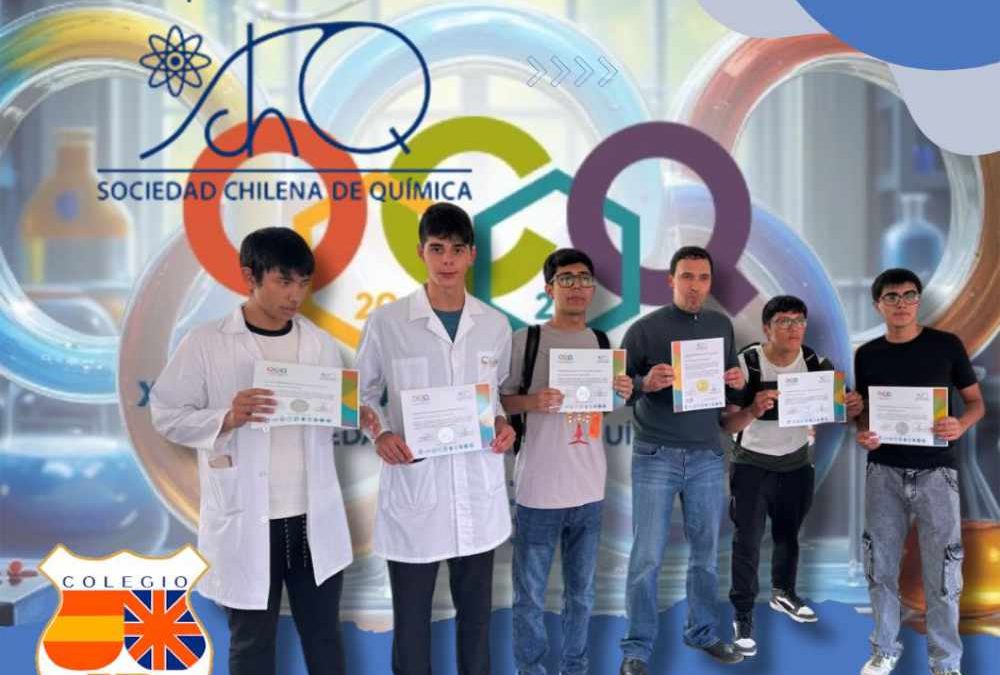 Estudiantes del Colegio Hispano Británico participan en la XXVIII Olimpiada Chilena de Química
