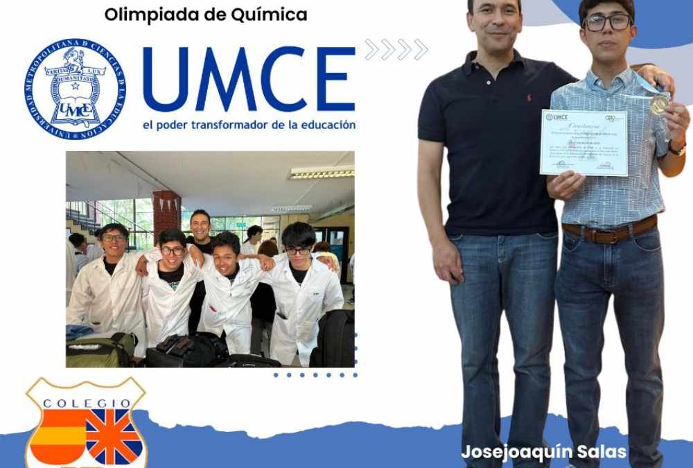 Estudiantes del Hispano Británico destacan en la Olimpiada Nacional de Química UMCE 2025
