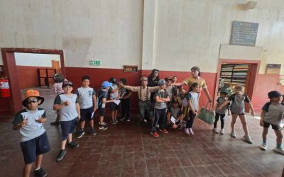 Estudiantes de 2° Básico realizan salida pedagógica a Humberstone, Patrimonio de la Humanidad