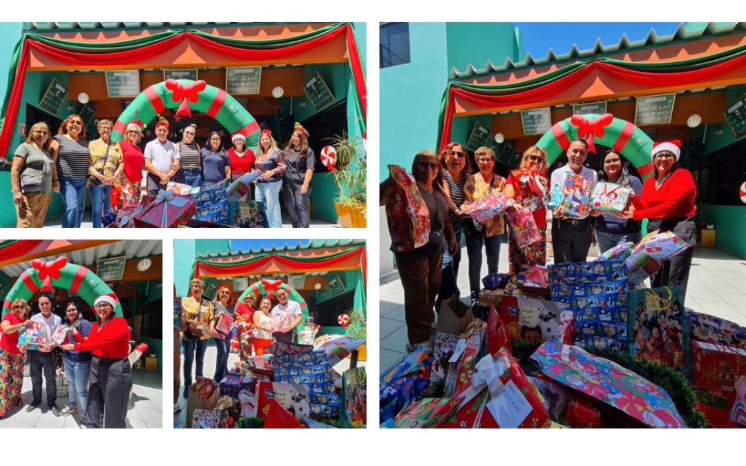 Muchos regalos recolectados fueron entregados a la Parroquia Padre Hurtado para llevar sonrisas a niños y niñas en esta Navidad.