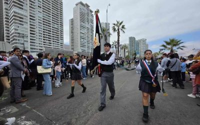 Colegio Hispano Británico rinde homenaje a las Glorias Navales en su 147° aniversario