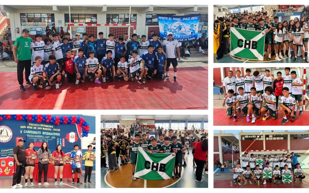 Destacada participación en el II Campeonato Internacional “Tacna Handball Cup 2026”