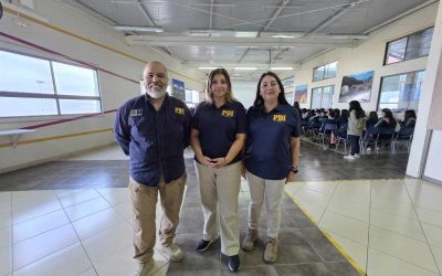 PDI visitó el Colegio Hispano Británico para dialogar sobre Responsabilidad Penal Adolescente y prevención del bullying