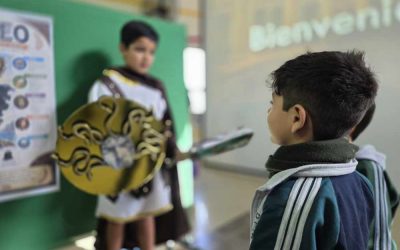 Aprender Historia viajando al pasado: 3° Básico presentó su ABP “Museo Viviente de la Antigua Grecia”