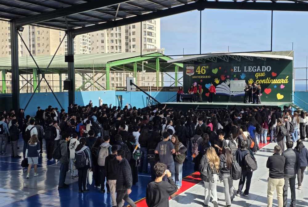 ¡Comenzaron las celebraciones! Colegio Hispano Británico dio inicio a su 46° aniversario con el tradicional sorteo de alianzas