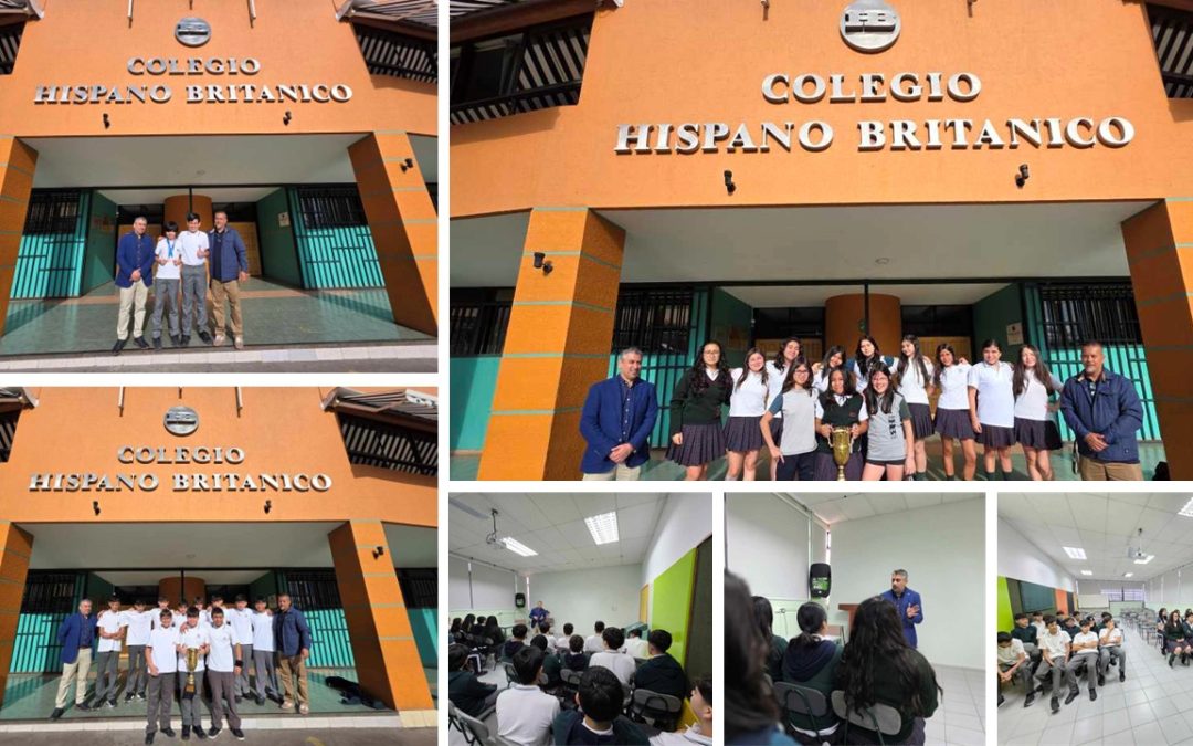 Director del Colegio Hispano Británico reconoció a destacados deportistas que representarán a Tarapacá en competencias nacionales