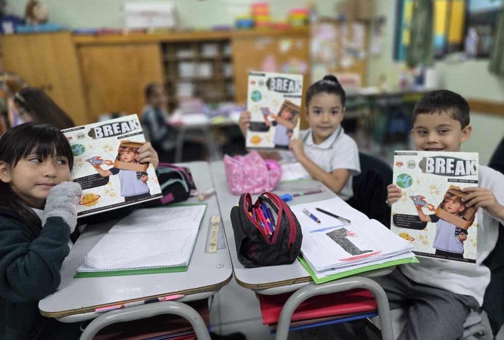 Una nueva edición de Break Magazine llega a los estudiantes más pequeños