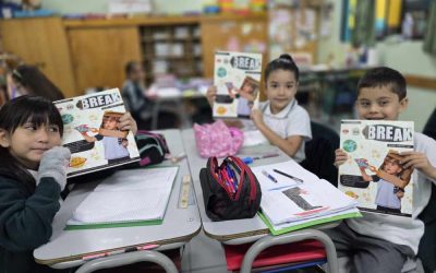Una nueva edición de Break Magazine llega a los estudiantes más pequeños